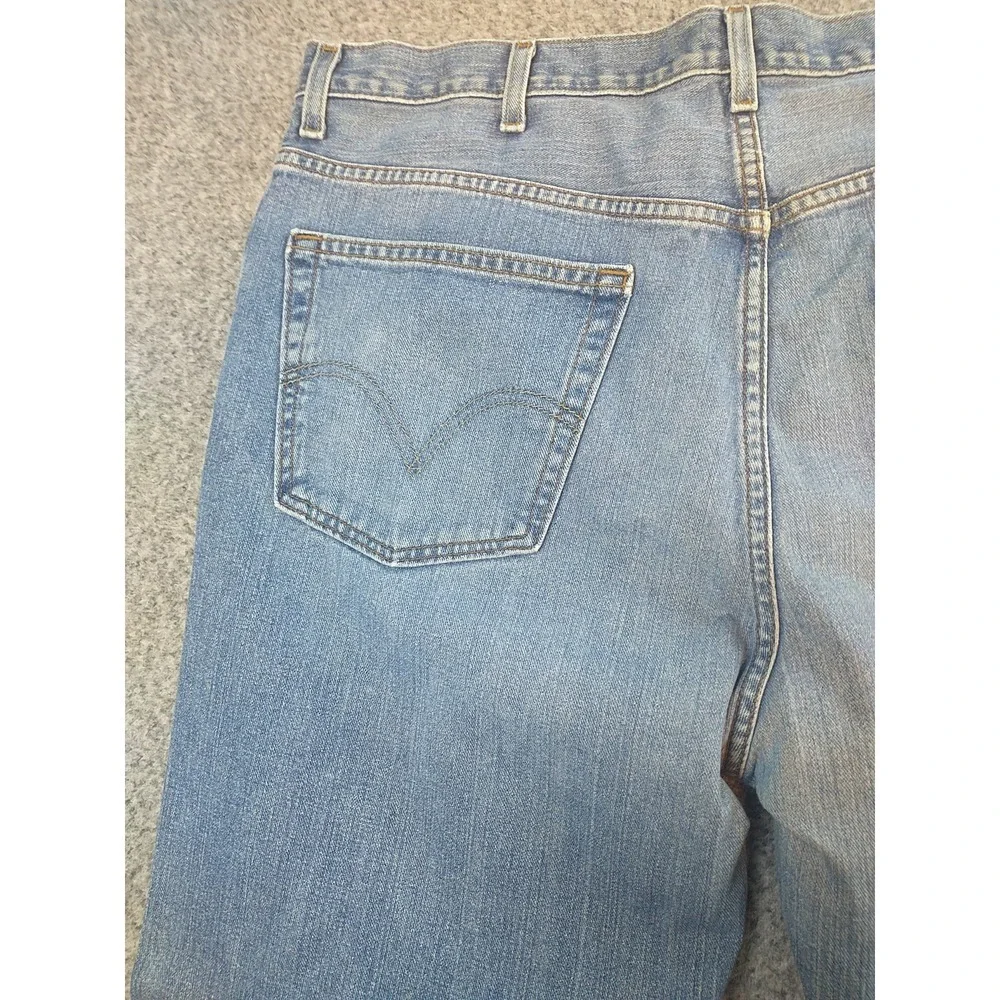 Levis 559 Relaxed Straight Jeans Mens 38x29 Blue Medium Wash Denim 100% Cotton